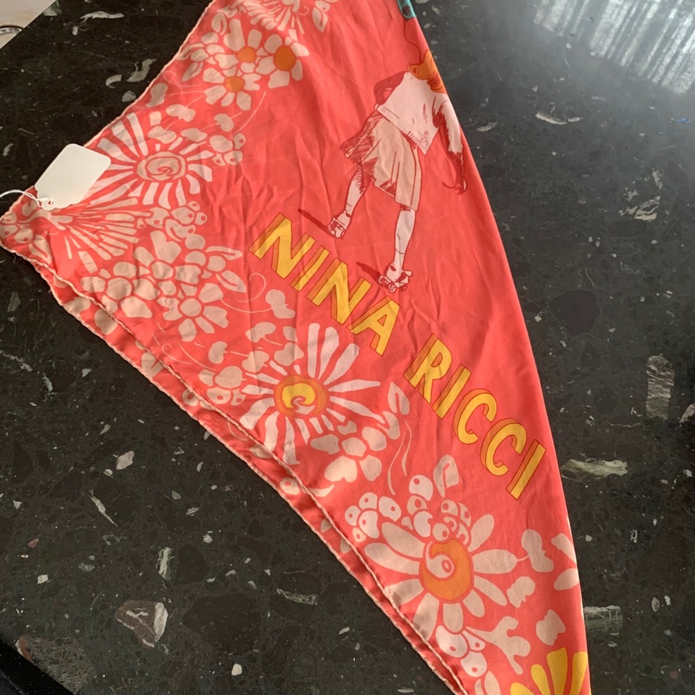 Nina Ricci  silk scarf